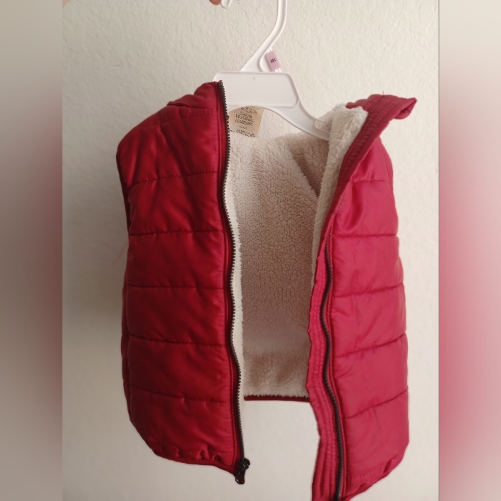 Comfy 12mo Puffer Red Vest
